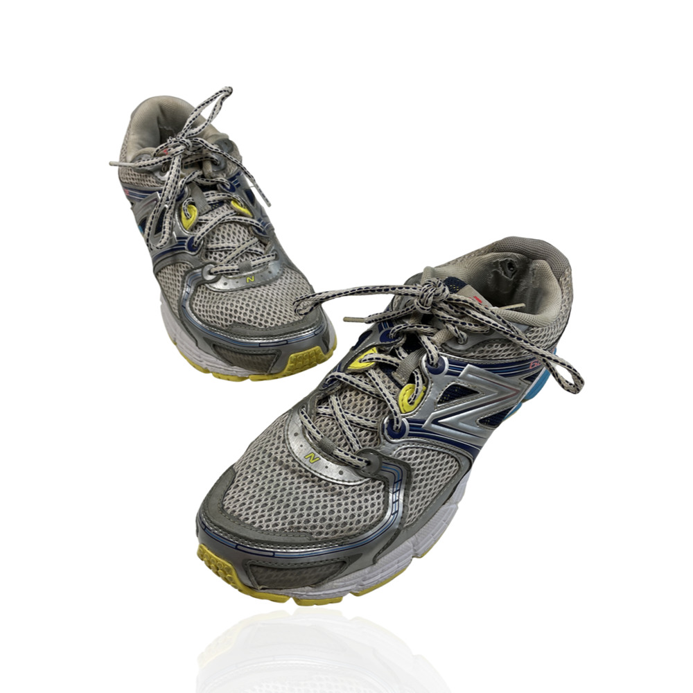 New Balance 880 v2 Running Walking Shoes Gray/Blue Womens Size 10 W680GB2